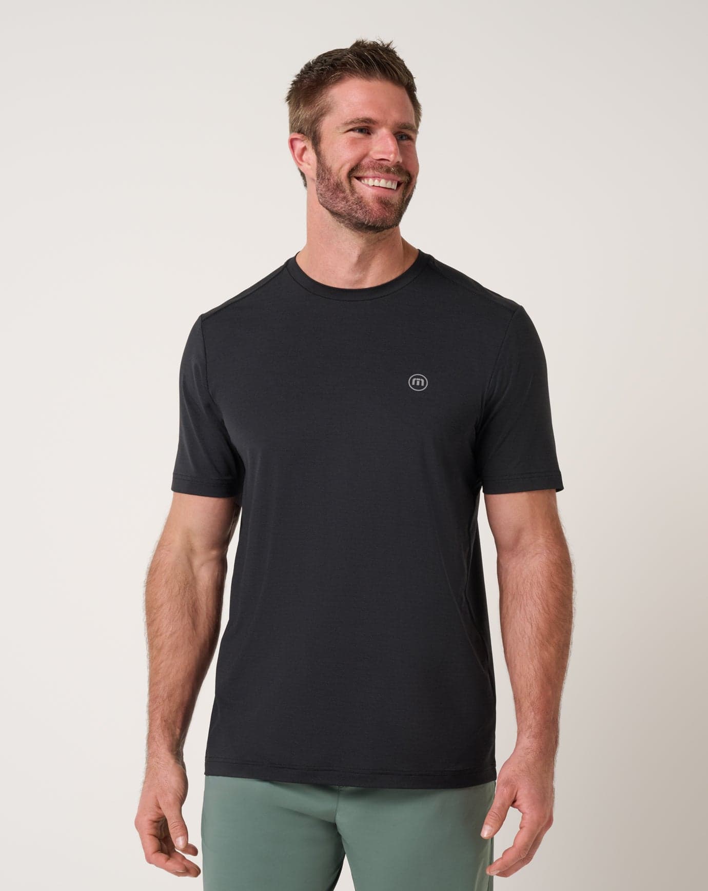 Performance Active Tee in Black
