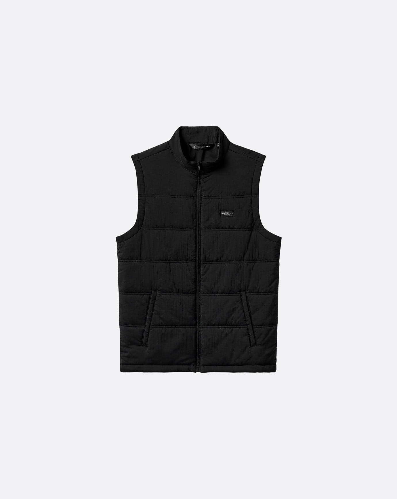 Insulated Puffer Vest in Black